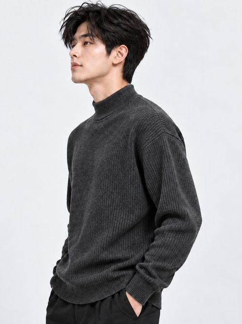 Garmentech Men Full Sleeve Solid Sweatshirt - Image 6