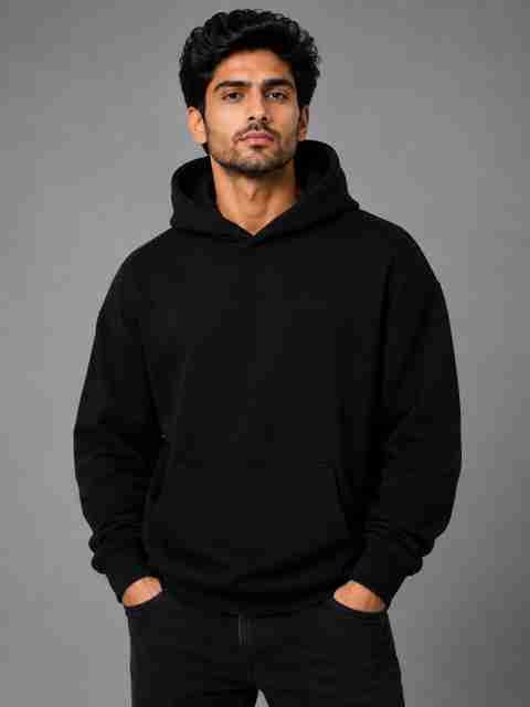 Inayat Traders Men's Full Sleeve Hooded Sweatshirt - Image 5