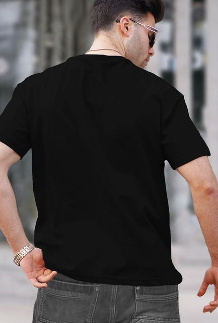 TRIPR Pack of 4 Men Solid Round Neck Cotton Blend Multicolor T-Shirt - Image 7