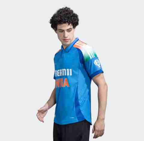 MSV Men Printed Polo Neck Polyester Multicolor T-Shirt - Image 4