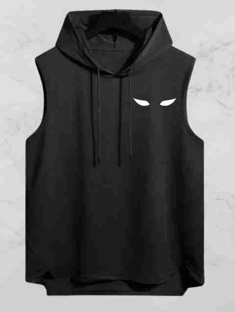 Mundali Men's Black Printed Hooded T-Shirt - Image 5