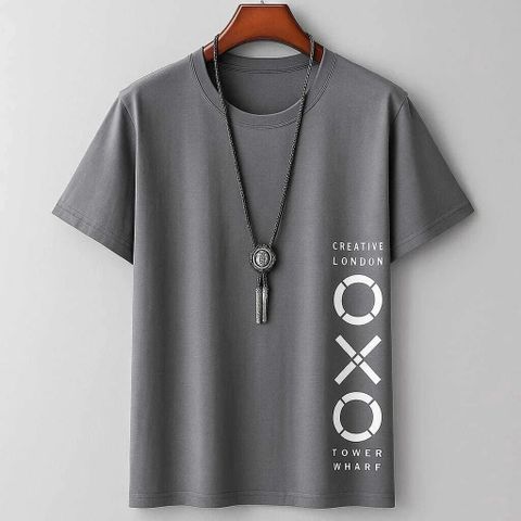 CONVENTIONAL ATTITUDE Pack of 3 Men Printed Round Neck Reversible Polyester Multicolor T-Shirt - Image 7