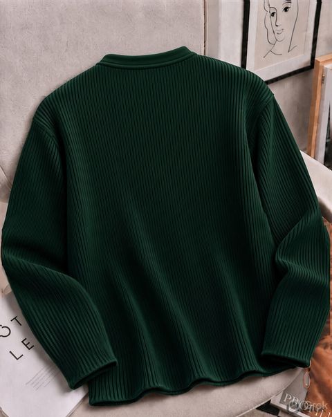 AOOSH Men Full Sleeve Polka Print Sweatshirt - Image 6
