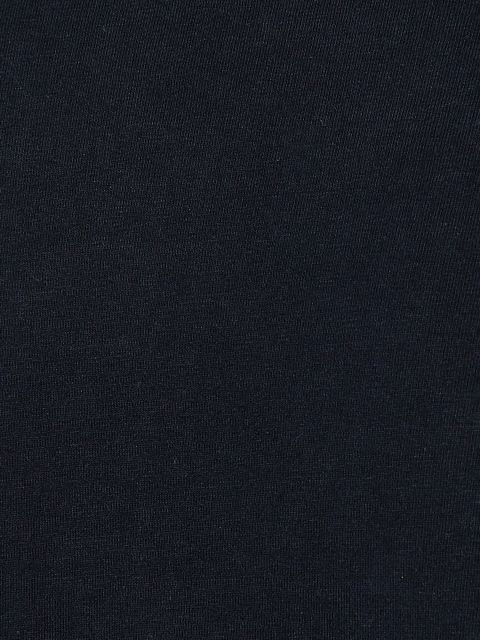 Forca by Lifestyle Men Solid Polo Neck Cotton Blend Black T-Shirt - Image 7
