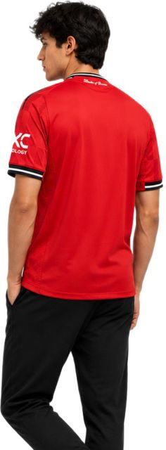 privic Men Printed V Neck Polyester Red T-Shirt - Image 6