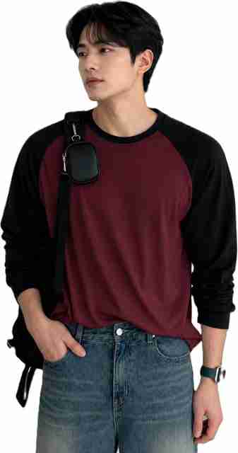 Wrodss Men Colorblock Round Neck Cotton Blend Multicolor T-Shirt - Image 5