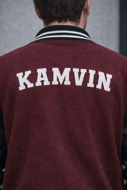 kamvin Men & Women Striped, Colorblock Varsity Jacket - Image 6