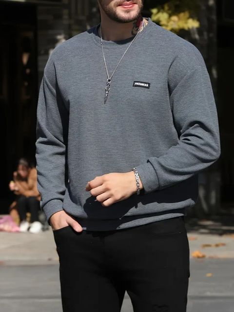 sti Men Full Sleeve Solid Sweatshirt - Image 8