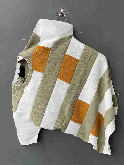 SDK Men Colorblock Round Neck Polycotton Multicolor T-Shirt - Image 5