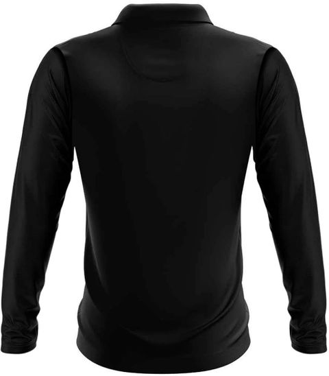 lookswala Men Printed Polo Neck Polyester Multicolor T-Shirt - Image 6