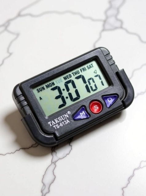 Simxen Digital Black Clock - Image 7