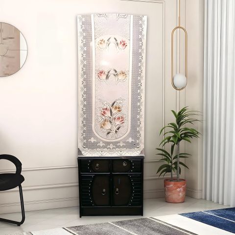 KUBER INDUSTRIES Cotton 2 Seater Printed Table Cover