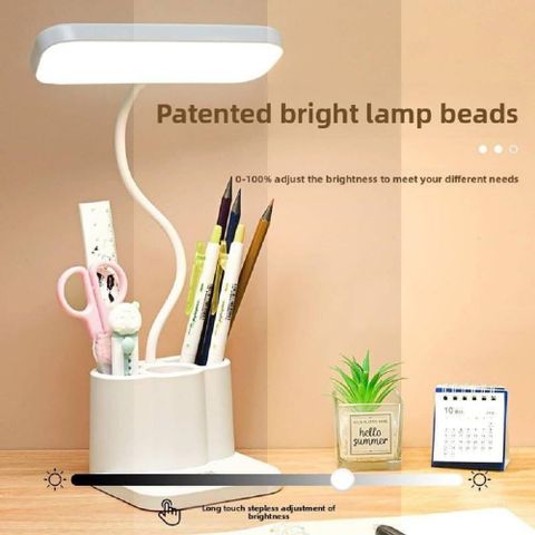 Kavonex Rechargeable LED Desk Lamp with Pen Holder & Mobile Stand, 35 - Image 5