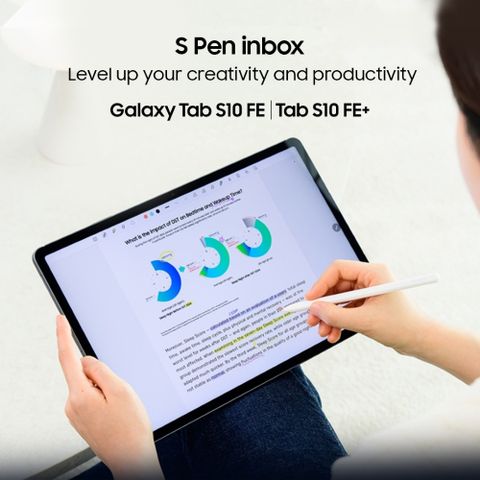 Samsung Galaxy Tab S10 FE+ 13.1 inch Wi-Fi Tablet (Gray, 1580 Tablets - Image 6