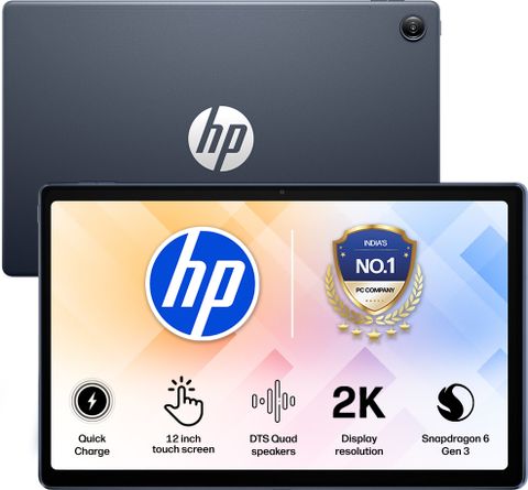 HP Omnipad 12 | In Box detachable Keyboard 8 GB RAM 256 GB ROM 12 inch with Wi-Fi Only Qualcomm Snapdragon SM6475Q Hexa Core Tablet (Denim Blue) - Image 3