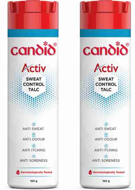 Candid Active Sweat Control Talcum Powder (2 x 50 g) - Image 5