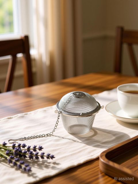 FLOSTRAIN 1081 Tea Strainer (Pack of 1) - Image 4