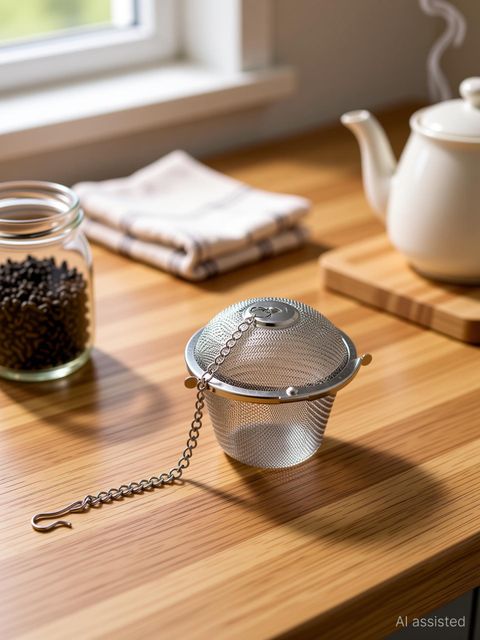 FLOSTRAIN 1081 Tea Strainer (Pack of 1) - Image 5