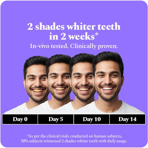 Perfora Teeth Whitening Mini Combo, Purple Serum & Toothpaste, 85g - Image 7