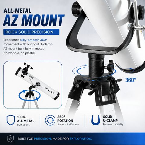 pullox SSEA Telescope -Mod 70076 Reflector Astronomical Telescope