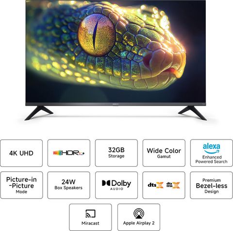XIAOMI F Series 108 cm (43 inch) Ultra HD (4K) LED Smart Fire TV with Dolby Audio | Box Speakers | Alexa | 32GB Storage | Filmmaker Mode| Mi TV (L43MB-FIN) - Image 7