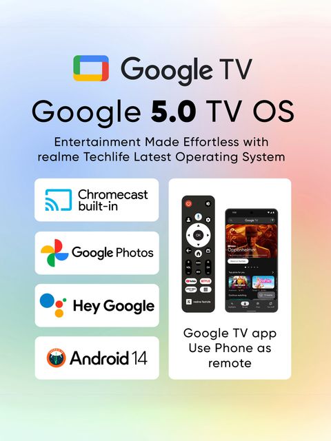 realme TechLife 100.3 cm QLED Full HD Smart Google TV 2026 Edition - Image 7