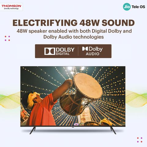 Thomson 65 inch QLED 4K Smart JioTele TV - Image 8