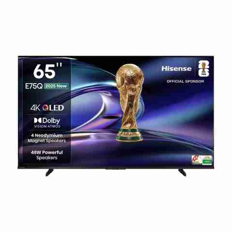 Hisense 65E75Q 164 cm (65 inch) QLED Ultra HD (4K) Smart VIDAA TV with 48W Powerful Speakers , Dolby Vision-Atmos , Cricket Mode , Game Mode Plus , Hands-Free Voice Control , VIDAA OS (65E75Q) - Image 5