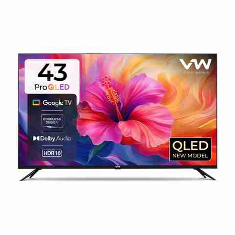 VW 43 inch QLED Full HD Smart Google TV (VW43PRO) - Image 5