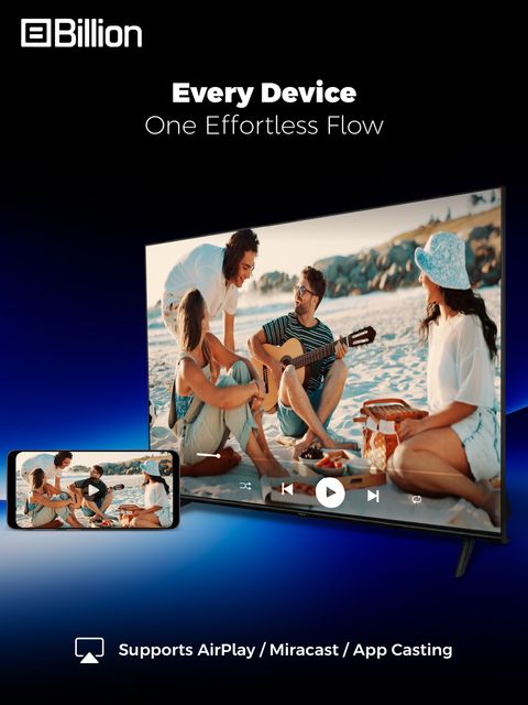 Billion 43 inch QLED 4K Smart Tizen TV 2026 Edition - Image 8