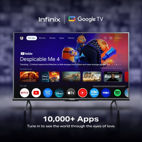 Infinix 32GH3Q 80 cm (32 inch) QLED HD Ready Smart Google TV - Image 7
