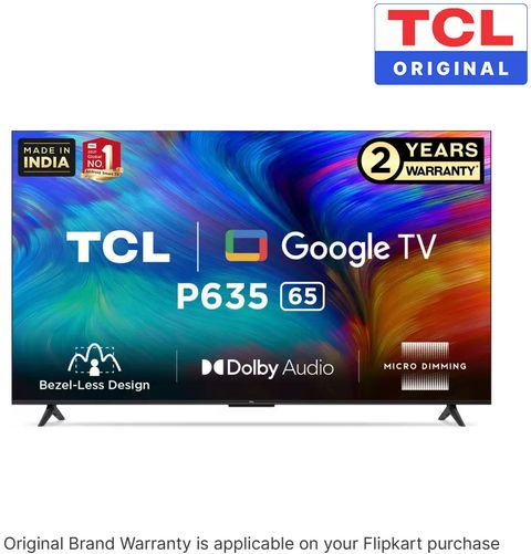 TCL P635 164 cm (65 inch) Ultra HD (4K) LED Smart Google TV with