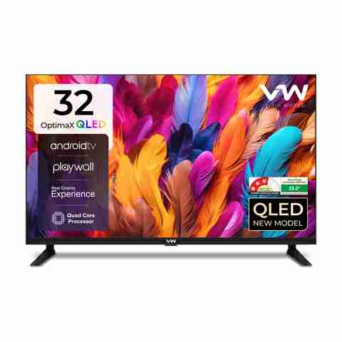 VW OptimaX 80cm QLED HD Ready Android TV - Image 5