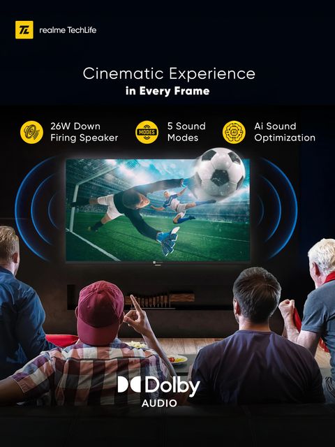 realme TechLife 100.3 cm QLED Full HD Smart Google TV 2026 Edition - Image 5