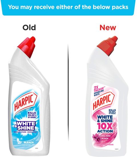 Harpic White & Shine Toilet Cleaner, Pack Pack of 3 · 1 L (3 L total) - Image 6