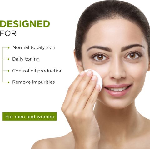 Oshea Herbals Teatree Face Toner Controls Oil, Hydrates & Minimises Pores Men & Women (120 ml) - Image 4