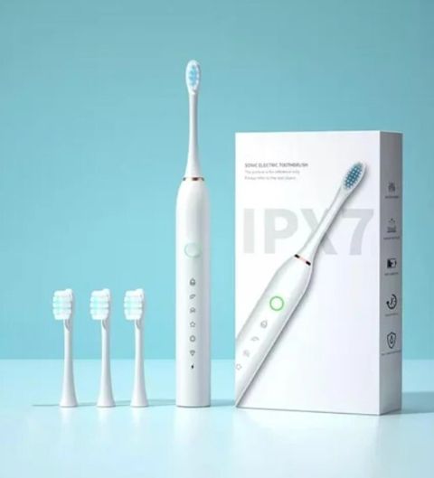 RGV Upgrade Quality 6 Mode USB Rechargeable Electric Toothbrush with IPX7 Waterproof Ultra Soft Toothbrush - Image 6