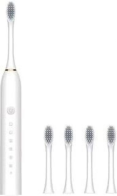 RGV Upgrade Quality 6 Mode USB Rechargeable Electric Toothbrush with IPX7 Waterproof Ultra Soft Toothbrush - Image 5