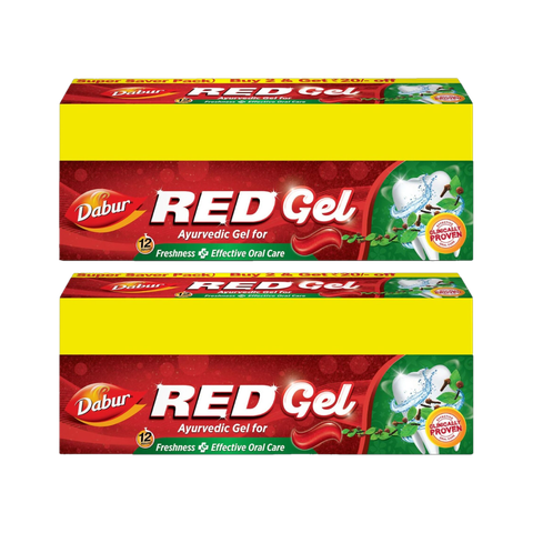Dabur Red Ayurvedic Gel for Freshness ( Super Saver Pack) Toothpaste (600 g, Pack of 2) - Image 5