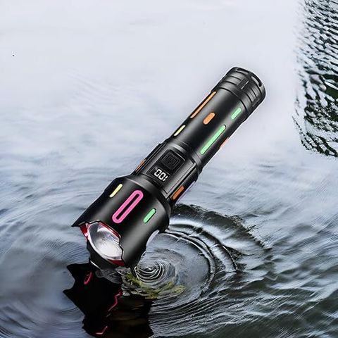 COBA CB2405 USB Rechargeable Diving Flashlight Torch (Black, 10 cm) - Image 7