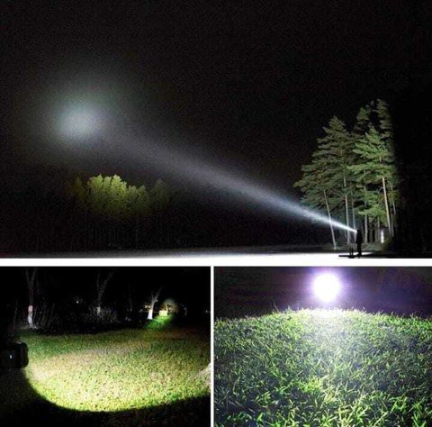 TANSHA 035 Torch Light (ZOOMABLE METAL)5 Modes Flashlight, Super Bright Torch à¤à¤®à¤°à¤à¥à¤à¤¸à¥ लाà¤à¤ (à¤à¤¾à¤²à¤¾) - Image 5