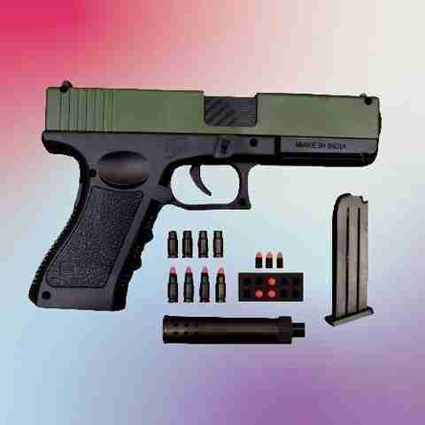 GEX Thermalshot Soft Bullets Pistol Toy Gun For Kids-AK179 Guns