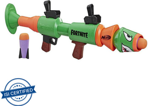 NERF FORTNITE RL ロケットランチャー Nerf Fortnite RL Blaster, Fires Foam Rockets, 2 Fortnite Rockets