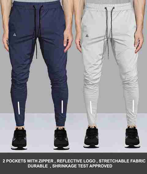 AVOLT Men's Solid Multicolor Track Pants (Pack of 2) - Image 5