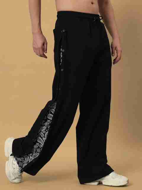 WEARDUDS Men Paisley Black Track Pants - Image 2