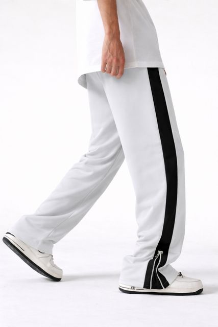 Vontade Men Colorblock Grey Track Pants - Image 5