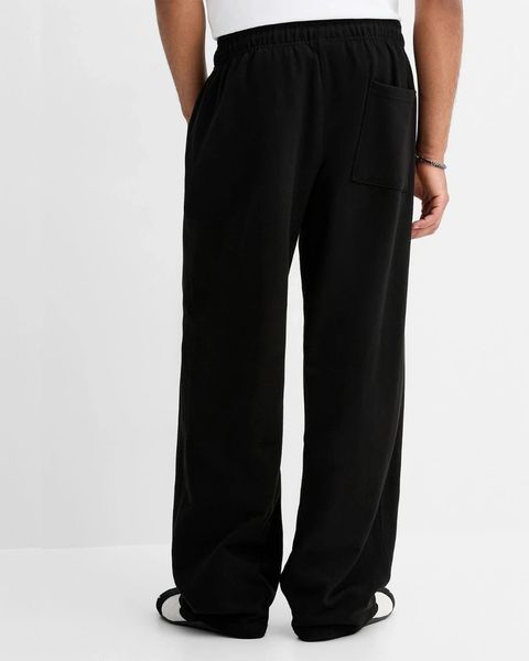 Mihhailov Men Solid Black Track Pants - Image 4