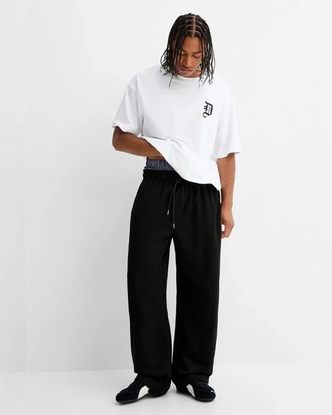 Mihhailov Men Solid Black Track Pants - Image 5