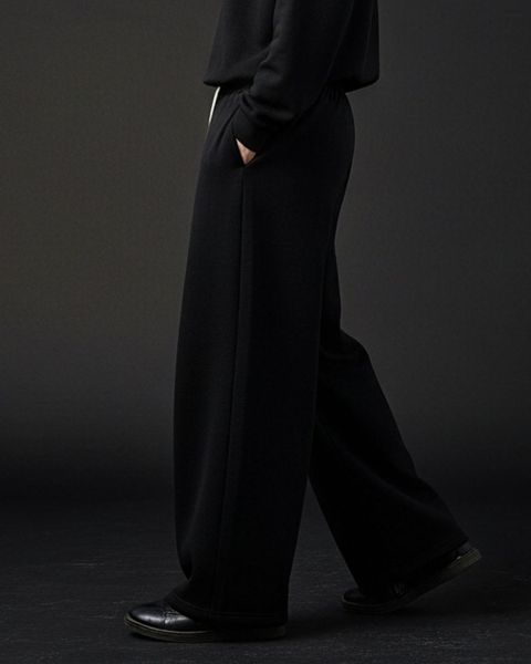 Cloth N Code Men Solid Black Track Pants - Image 6