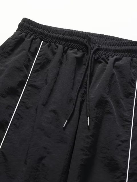Povaxpo Men Printed Black Track Pants - Image 7